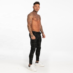<span class=keywords><strong>Pantaloni</strong></span> a quadri Casual Dropship <span class=keywords><strong>pantaloni</strong></span> <span class=keywords><strong>Chino</strong></span> <span class=keywords><strong>Skinny</strong></span> <span class=keywords><strong>pantaloni</strong></span> alti elasticizzati comodi <span class=keywords><strong>pantaloni</strong></span> neri aderenti alla caviglia - Product Image 3