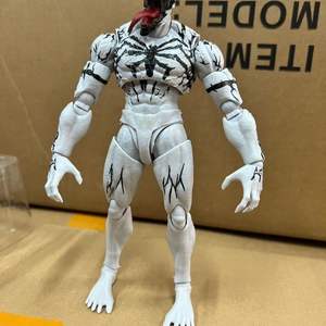 Figurine d'action articulée Stock Ko SHF Anti-Venom Anime, Symbiote Blanc, Amazing <span class=keywords><strong>Spider</strong></span>-<span class=keywords><strong>Man</strong></span>, Modè<span class=keywords><strong>le</strong></span> <span class=keywords><strong>de</strong></span> jouet robotique - Product Image 4