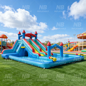 Château Gonflable pour Enfants à Usage Domestique, Idéal pour les Sports et Divertissements en Plein Air, Fêtes de Maternelle, Amusement - NB-93033 Château Gonflable pour Enfants à Domicile - Product Image 4