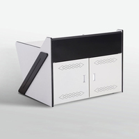 Console de commande personnalisée en gros d'usine, lumières LED, poste de travail de salle de contrôle