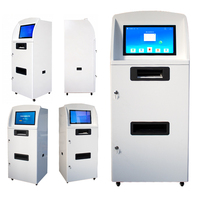 Kiosco de Impresión a Color A4 de Autoservicio con Pantalla Táctil de 10.1 Pulgadas, SDK y Lector de Códigos de Barras para Uso Gubernamental
