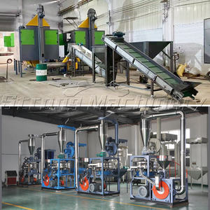 Taux de séparation élevé 96-99% Machine de séparation des métaux et du plastique Machine de recyclage du plastique en aluminium pour usine de recyclage de l'aluminium - Product Image 2