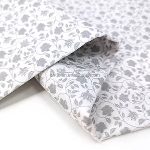 قماش بوبلين منقوش مصبوغ للبيع بالجملة طباعة قماش منسوج للقميص CVC - Product Image 3