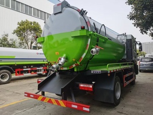 Nuevo Camión de Succión de Aguas Residuales con Tanque Cilíndrico Dongfeng con Capacidad de 12 Metros Cúbicos - Product Image 6