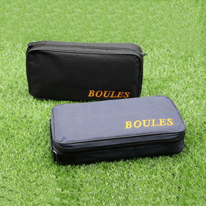 Ensemble <span class=keywords><strong>de</strong></span> 8 boules <span class=keywords><strong>de</strong></span> pétanque argentées <span class=keywords><strong>de</strong></span> 73 mm, boules françaises classiques, <span class=keywords><strong>jeu</strong></span> <span class=keywords><strong>de</strong></span> boules d'extérieur sur gazon, avec emballage en nylon et logo personnalisé - Product Image 4