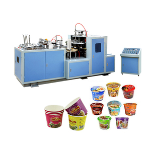 Machine de formage de bols en papier entièrement automatique, équipement de production de bols jetables pour repas/soupe, directement de l'usine - Product Image 2
