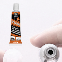 Colle transparente multi-usages GORVIA G310J à séchage rapide pour pièces électroniques, modèles en plastique, réparation de bijoux, colle super puissante en gel