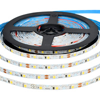 DC12/24V SMD2835 S Type Bande LED Flexible 60LEDs 6mm PCB IP20 IP65 IP66 IP68 Étanche