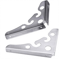 Support mural en métal galvanisé/aluminium pour panneau solaire, étagère murale, ou support d'angle métallique – Vente en gros