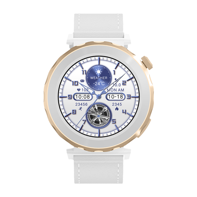 2026 Fashion Women Smartwatch 1.28inch Android Screen BT Call Waterproof 200mAh Health Monitoring Smart Watch Ladies HW5 MINI