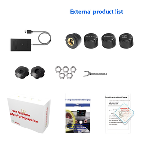Detector <span class=keywords><strong>universal</strong></span> <span class=keywords><strong>TPMS</strong></span> con <span class=keywords><strong>sensor</strong></span> inalámbrico integrado para pantalla de navegación Android - Product Image 3