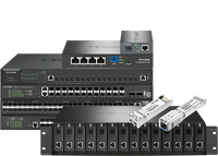 Enrutador empresarial Gigabit de doble núcleo con integración de CA de Puerto WAN múltiple PoE para uso industrial, de longitud