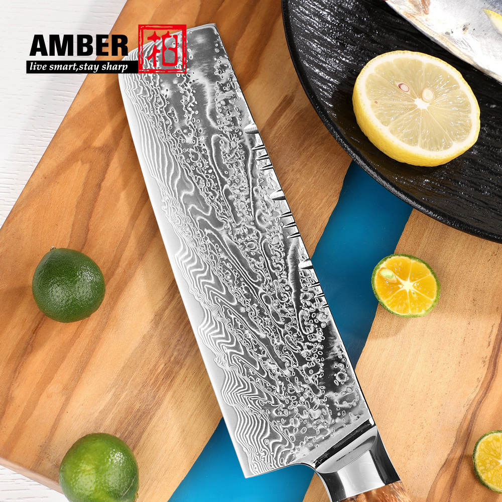 Yang Jiang Kitchen Nakiri Knife - 440C Stainless Steel Blade