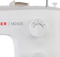Machine à coudre mécanique Singer M2405 légère et conviviale pour débutants