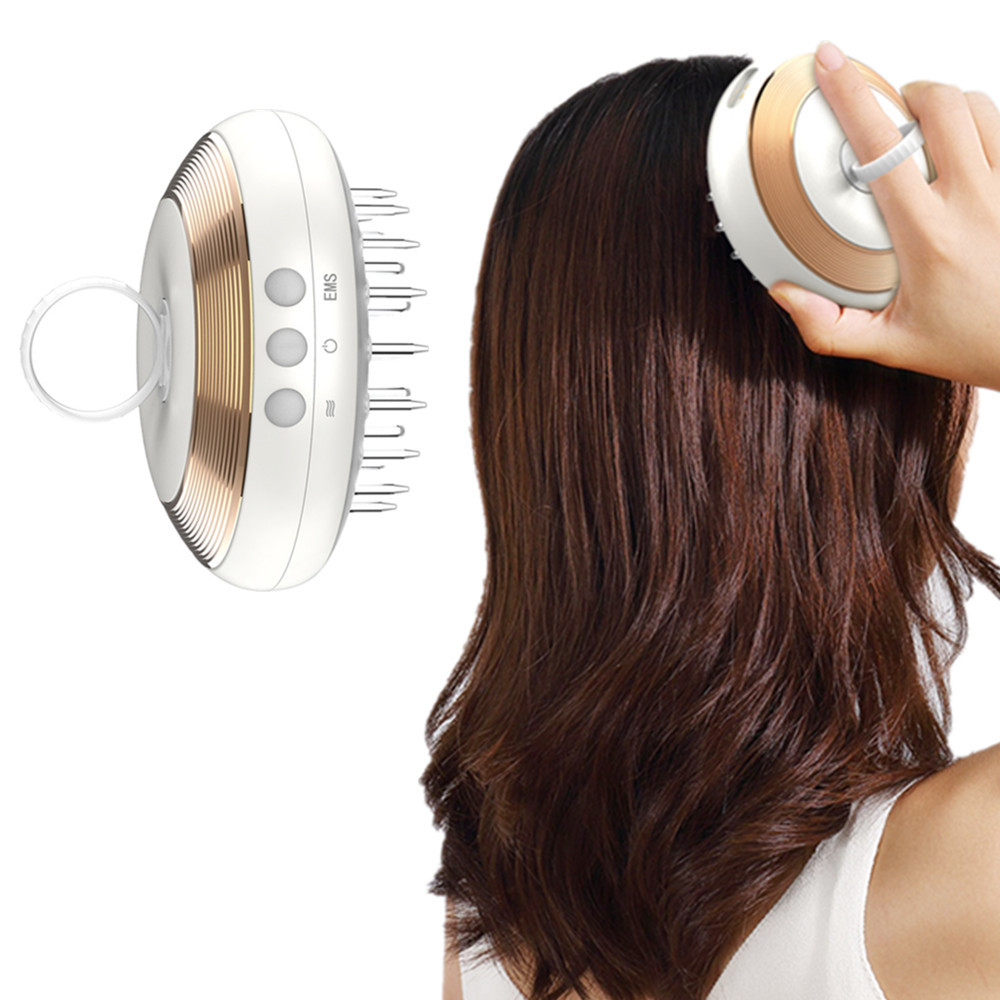 IFINE Beauty домашнее косметическое оборудование, расческа EMS, расческа против выпадения волос, электрический массажер для кожи головы, Вибрирующая расческа для волос