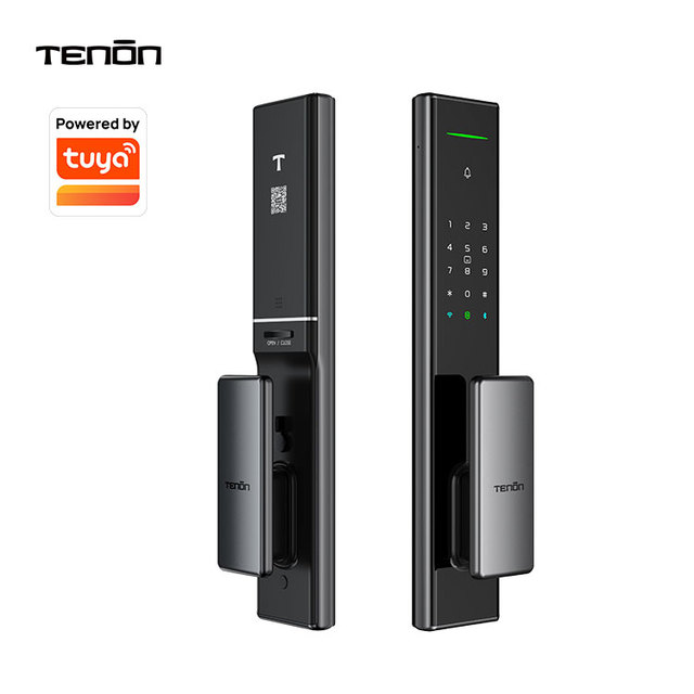 New Technologies Wireless Automatic Intelligent Lock Tuya App Smart Electric Fingerprint Key Card Door Digital Locks