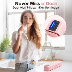 7-Ngày Thông Minh Thuốc Tổ Chức Báo Động Tự Động Điện Tử Thuốc Hộp Nhắc Nhở Y Học Trường Hợp Cho Uống Thuốc Trên Thời Gian - Product Image 4