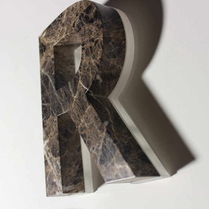 Letrero Luminoso <span class=keywords><strong>de</strong></span> Mármol para Exteriores con Reverso Metálico, Letrero Personalizado para Puerta, <span class=keywords><strong>Número</strong></span> <span class=keywords><strong>de</strong></span> Casa en Piedra 3D - Product Image 5