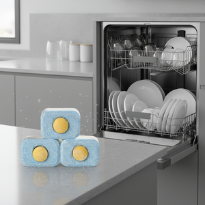 Tablettes <span class=keywords><strong>de</strong></span> nettoyage <span class=keywords><strong>vaisselle</strong></span> OEM très vendues – Formule détartrante <span class=keywords><strong>pour</strong></span> <span class=keywords><strong>lave</strong></span>-<span class=keywords><strong>vaisselle</strong></span> – Produits <span class=keywords><strong>de</strong></span> nettoyage ménager - Product Image 1