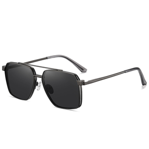 Gafas de Sol Unisex MS 91702 2024 con Logotipo Personalizado, Nuevo Estilo, Moda, Degradado, <span class=keywords><strong>Luz</strong></span> Azul Polarizada, Marco Metálico Óptico - Product Image 3
