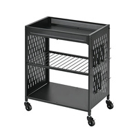 Organisateur de jeux vidéo, support de rangement roulant pour jeux vidéo, pour accessoires Xbox/Switch/PS4/PS5, consoles de jeux, support pour manettes