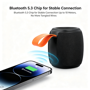Portable Wireless <b>Bluetooth</b> <b>Speaker</b> <b>with</b> 66mm Big Driver IPX4 Waterproof RGB <b>Light</b> for Outdoor Camping - Product Image 4