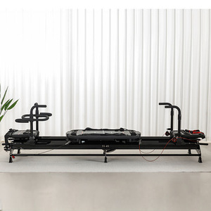 <span class=keywords><strong>Pilates</strong></span> Professionale di Alta Gamma: Macchina Reformer in Alluminio M3k Mini Pro Megapro, Durevole, Regolabile, con 5 Anni di Garanzia - Product Image 2