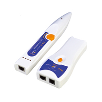 LE-TL468 Herramienta de Prueba de Cables de Red, Escaneo Automático, Probador de Cables RJ45 RJ11 USB UTP STP LAN, Pantalla LCD Modular