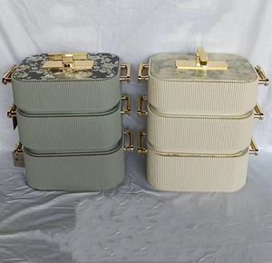 Ensemble populaire de 3 récipients isothermes de 3L, 4L et 5L avec couvercle floral en acier inoxydable et poignée dorée pour ustensiles de <span class=keywords><strong>cuisine</strong></span> africains - Product Image 6