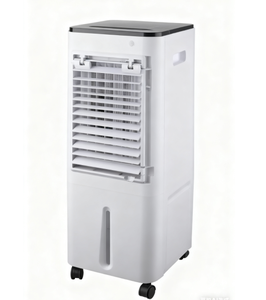 <span class=keywords><strong>Refroidisseur</strong></span> <span class=keywords><strong>d</strong></span>'<span class=keywords><strong>air</strong></span> à écran LED avec accès à distance, fonctionnement <span class=keywords><strong>silencieux</strong></span>, ventilateurs à 3 vitesses pour la maison, la voiture, le garage, l'hôtel, le bureau, fabriqué en plastique - Product Image 1