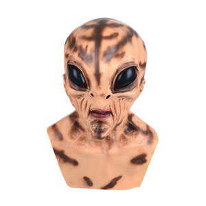Mascarilla de látex de Alien, máscara de cara completa <span class=keywords><strong>para</strong></span> <span class=keywords><strong>Halloween</strong></span>, fiesta de disfraces - Product Image 4