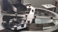 Compteuse de comprimés, capsules et bonbons semi-automatique D-Top haute efficacité en acier inoxydable 304, certifiée CE