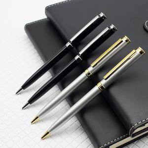 平头圆珠笔 带徽标印刷的促销笔 为贸易展览、礼品和广告而定制 - Product Image 1