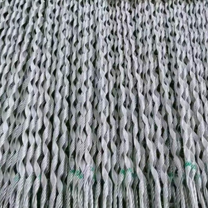 Pince spirale d'ancrage pour câble <span class=keywords><strong>a</strong></span>érien préformé ADSS OPGW en fibre optique, fixation sur <span class=keywords><strong>poteau</strong></span> en acier galvanisé ou aluminium - Product Image 4