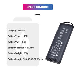 Batería recargable de iones de litio 10,8 V 5200mAh NF2040XD N9910X-870 72R6893 NF2040AG24 para SM206 N9912A N9928A Medical OTDR - Product Image 2