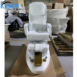 Kisen Factory Customizable Used Nail Beauty Salon Spa Massage Machine No Pipe Chair Pedicure Set - Product Image 5