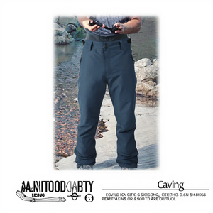 Pantalones Deportivos de Invierno para Hombre, de Cintura Alta, Resistentes al Agua, con Cierre de Cremallera, Diseño de Rayas y Frente Plano - Product Image 3