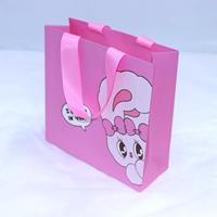 Sacs d'emballage cadeau en papier rose personnalisés boîtes coulissantes à tiroir pour bijoux bague boucle d'oreille collier