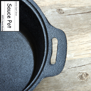 <span class=keywords><strong>Casserole</strong></span> en fonte de 2 pintes, <span class=keywords><strong>casserole</strong></span> en fonte avec couvercle et poignée en boucle, ustensiles de cuisine de camping et <span class=keywords><strong>casserole</strong></span> noire - Product Image 2