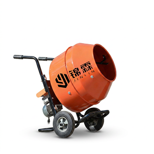Bétonnière électrique portative 140L 375W à poussée manuelle, idéale pour les travaux de construction et les projets domestiques - Product Image 6