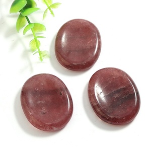 Đá an thần Crystal Worry Stone, đá quý tự nhiên, trị liệu bằng tinh thể, trị liệu Reiki, massage, đá an thần Chakra - Product Image 4