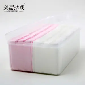 Luxury organic disposable double side make-up remove cotton pads