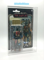 Galaxy Saga Last Knight Power Link 3.75" Figurine d'action sous blister avec vitrine en acrylique et support de collection