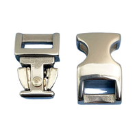 Fermoirs de chaîne cubaine à dégagement rapide en alliage de zinc, boucle de bracelet en corde 10 mm, quincaillerie pour sports de plein air, équipement de bateau, yacht et navire