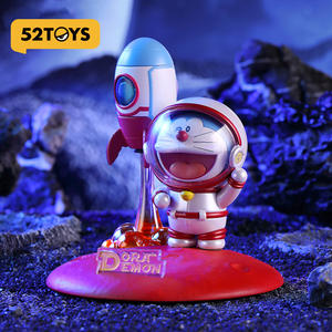 52TOYS Doraemon Happy Planet Base de PVC Portátil para Teléfono, Adorno para el Hogar, Muñeco de <span class=keywords><strong>Colección</strong></span> Moderno y Genial, Regalo Japonés - Product Image 6