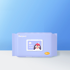 مناديل أطفال مبللة للاستخدام مرة واحدة قابلة للتحلل 80 قطعة - Product Image 6