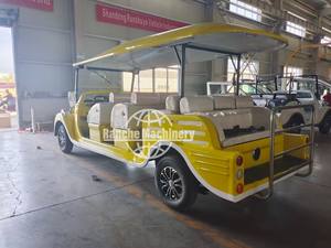 Nuevo Diseño 2026: Coche Eléctrico Clásico de 6 Plazas para Exteriores, Estilo Vintage, 4 Ruedas, Ideal para Villas y Vacaciones, Precio de Fábrica Económico, Coche de Club 3+3 - Product Image 4