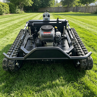 Robot Pemotong Rumput Remote Control Mesin Bensin Laris untuk Penggunaan di Rumah dan Kebun, Penjualan Mesin Pemotong Rumput