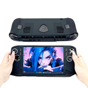 Étui en silicone de haute qualité réutilisable, résistant à la transpiration et aux chocs, avec support et logo personnalisé pour <span class=keywords><strong>MSI</strong></span> Claw 8AI+ Enhanced Touch - Product Image 2