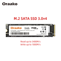ORAAKO M2 NVMe M.2 SATA SSD eksternal 240GB 120GB 480GB 512GB 256GB 1TB 2230 untuk Laptop atau Desktop